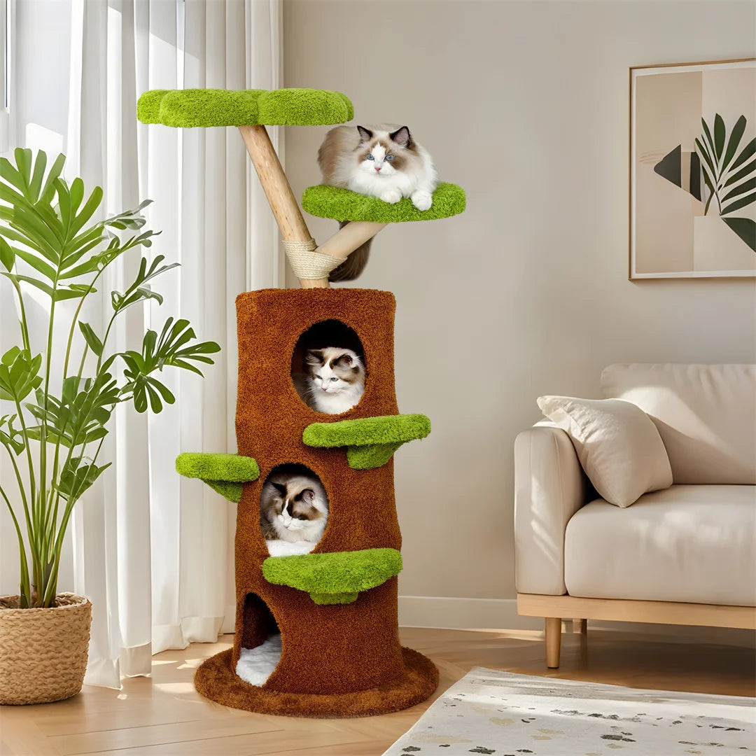 Bingopaw Multi Level Cat Tree With Sisal Scratching Posts