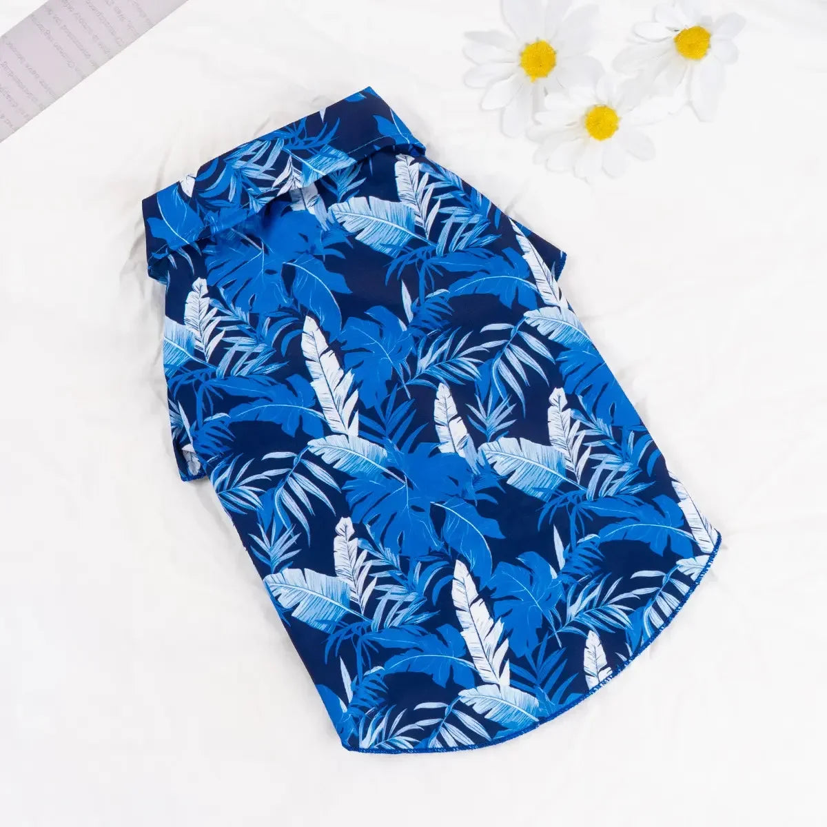 Hawaiian Style Tropical Print Pet Shirt for Dogs and Cats