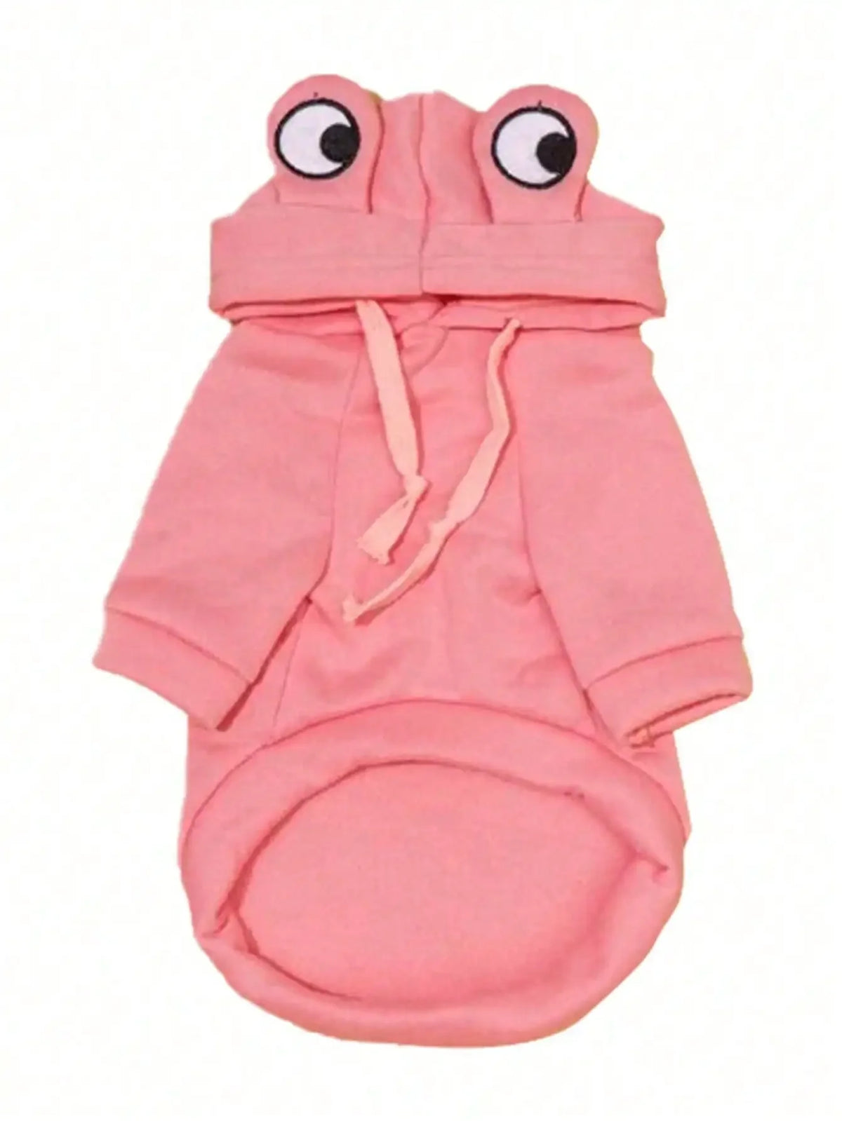 Cute Frog Pet Sweater Hoodie With Fun Design For Dogs