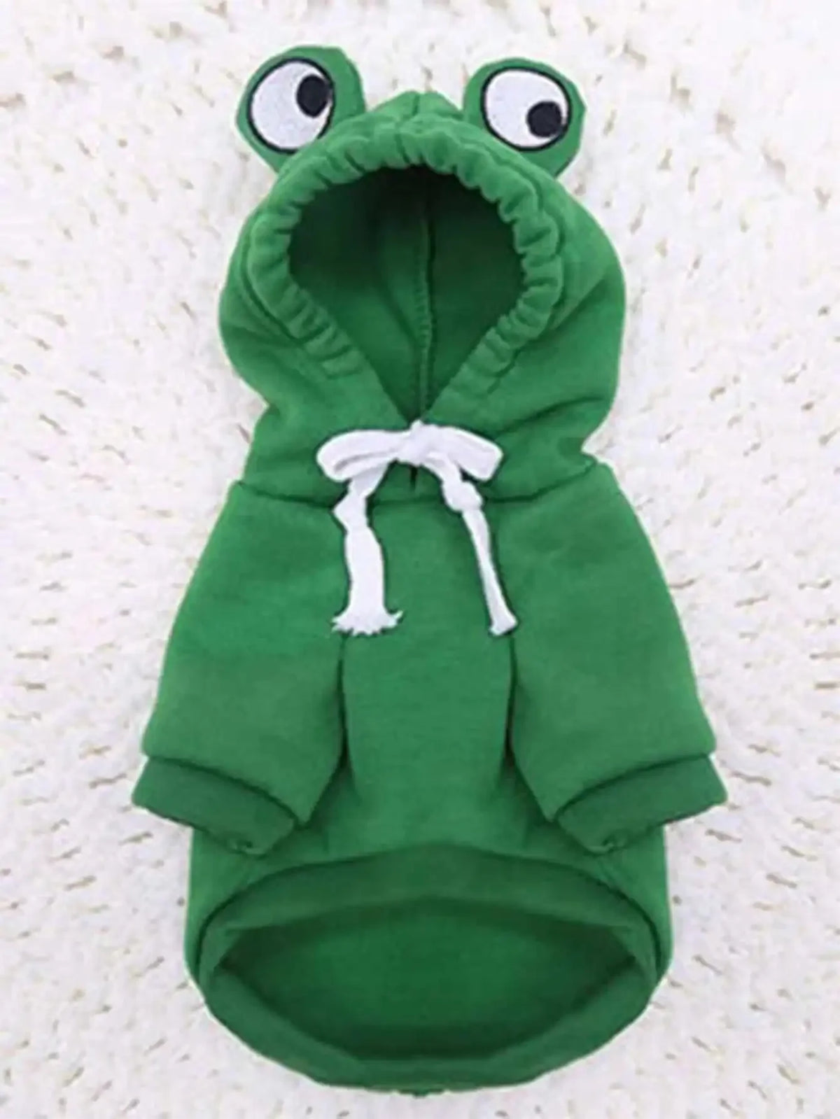 Cute Frog Pet Sweater Hoodie With Fun Design For Dogs