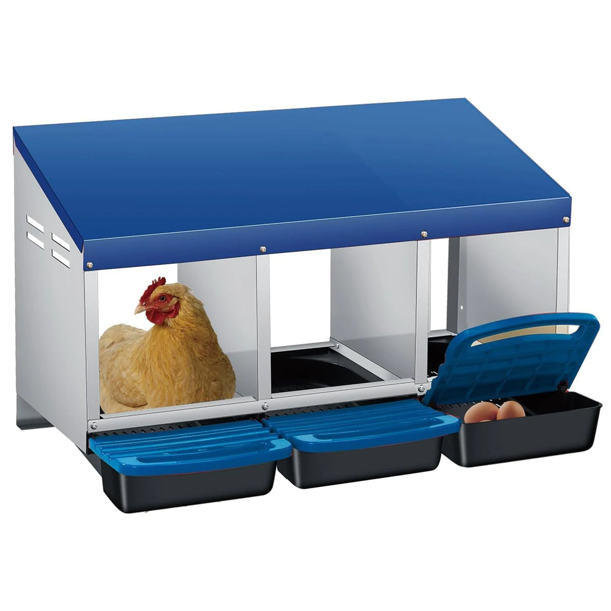 TWISTER.CK Automatic Roll Out Chicken Nesting Box Collection