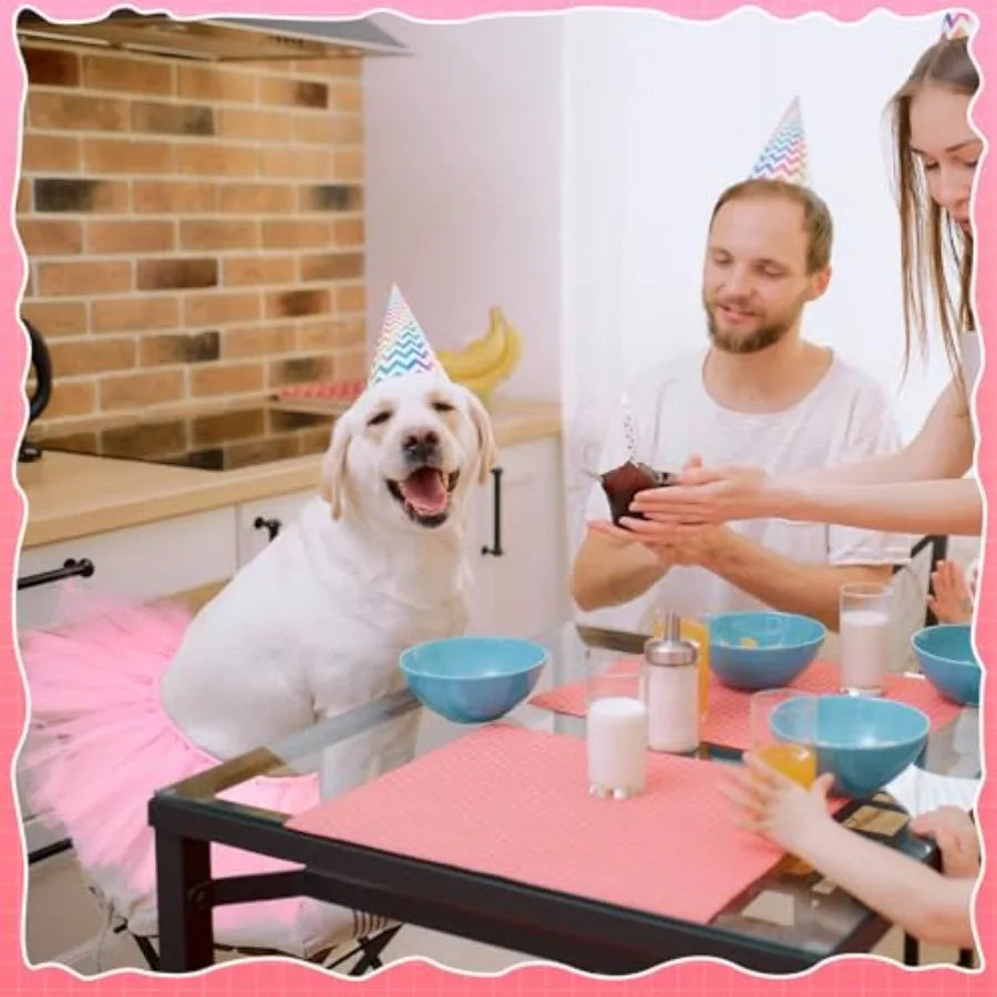 Tulle Dog Tutu Ballerina Costume Skirt for Puppies and Pets