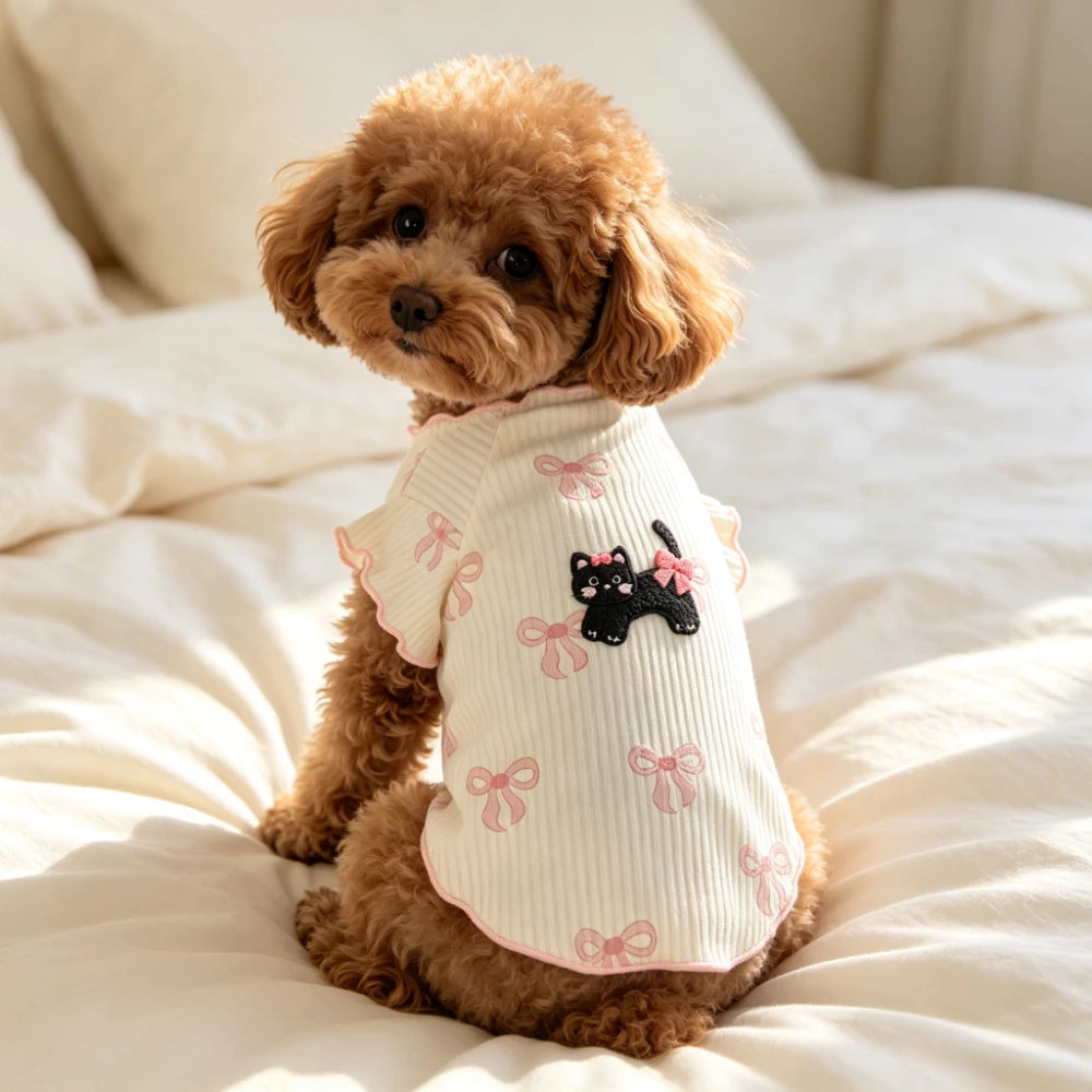 Lightweight Breathable Dog T Shirt Vest for Comfortable Pet Wear
