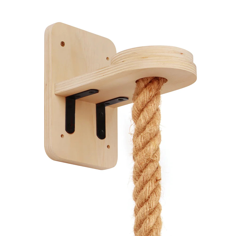 Wall Mounted Cat Climbing Shelf With Sisal Scratching Post