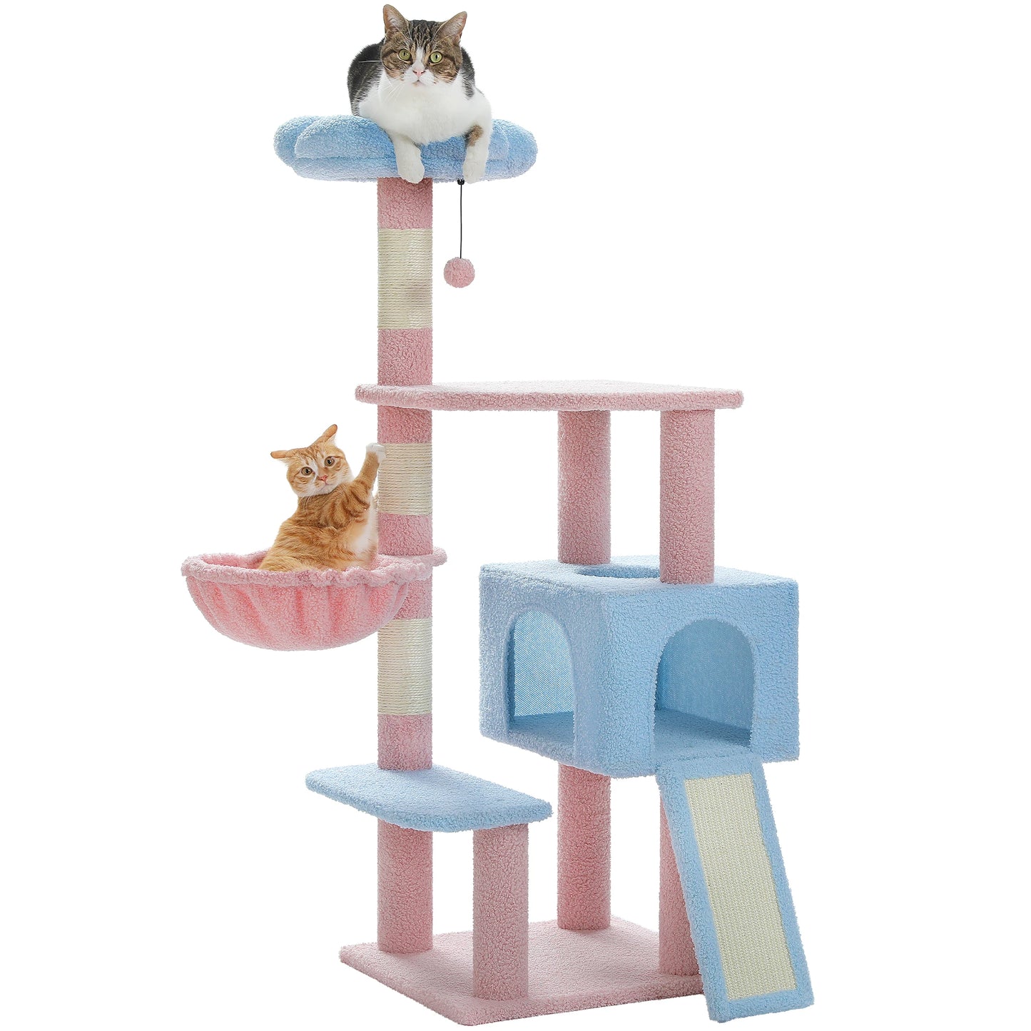 PAWZ Road Flower Cat Tree With Sisal Scratching Posts