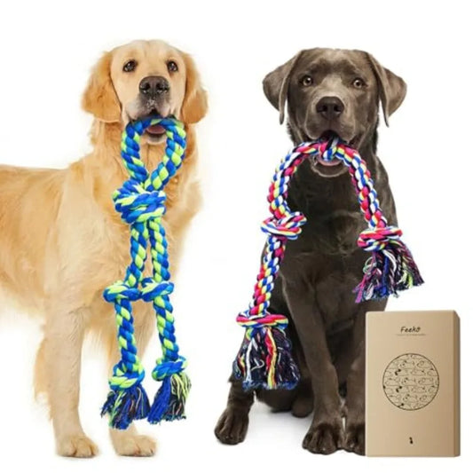 Heavy Duty Nylon Dog Rope Toy For Dental Health Care