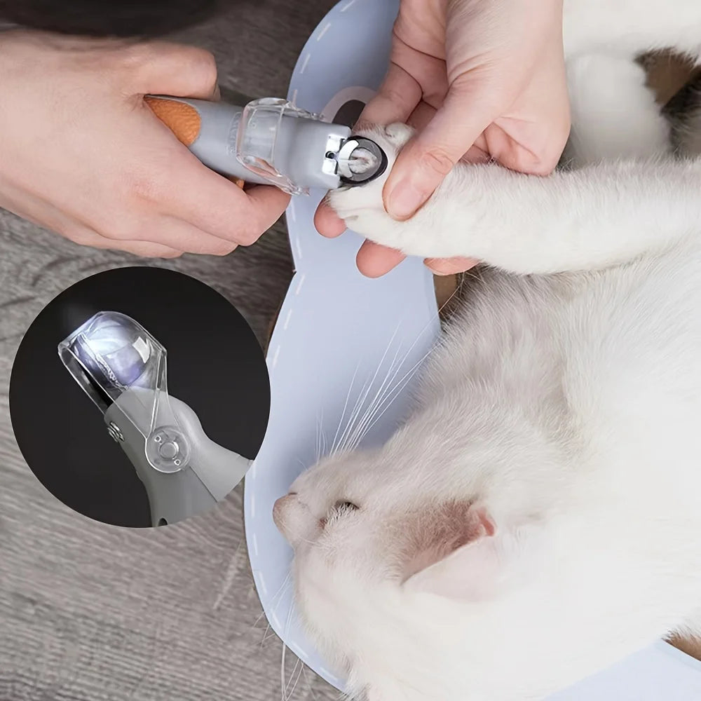 Premium Nail Clipper for Dogs and Cats with LED Light