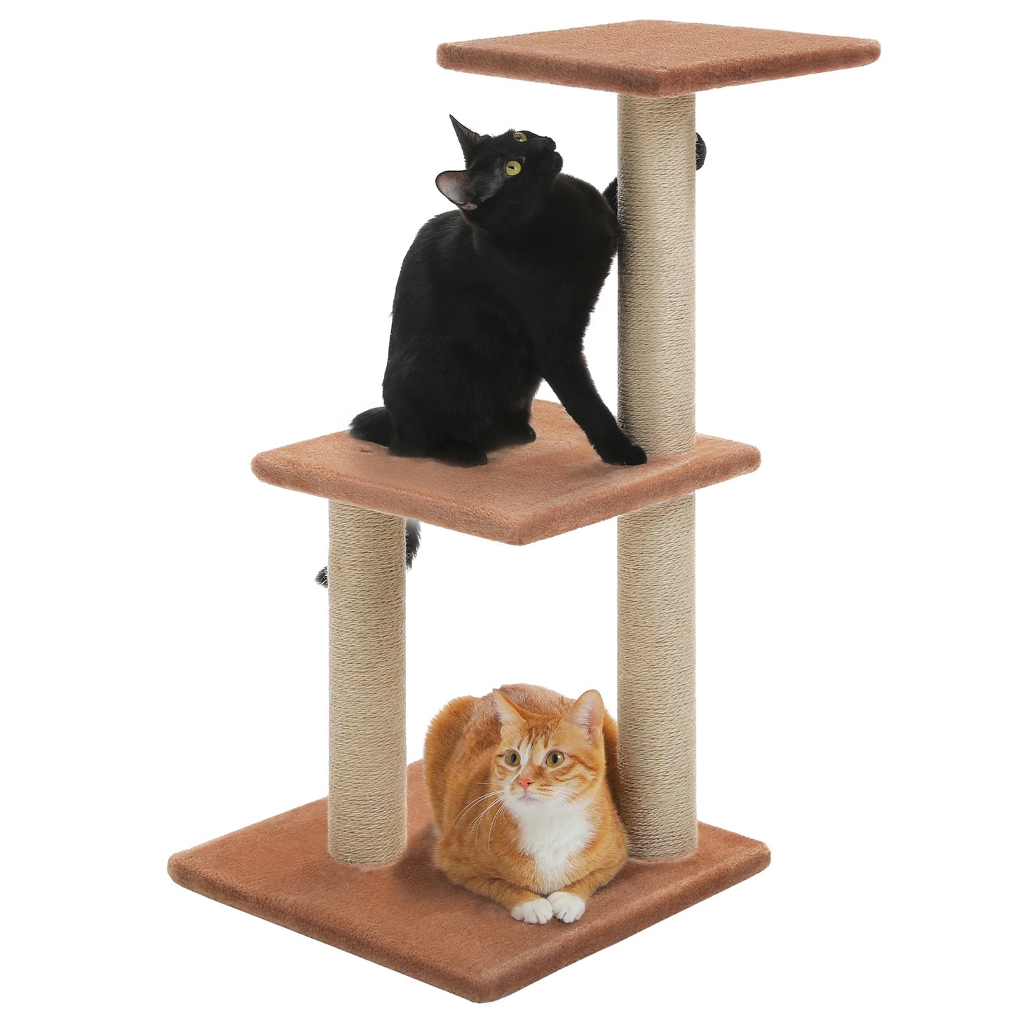 PAWZ Road Indoor Cat Tree Tower With Scratching Post Hammock