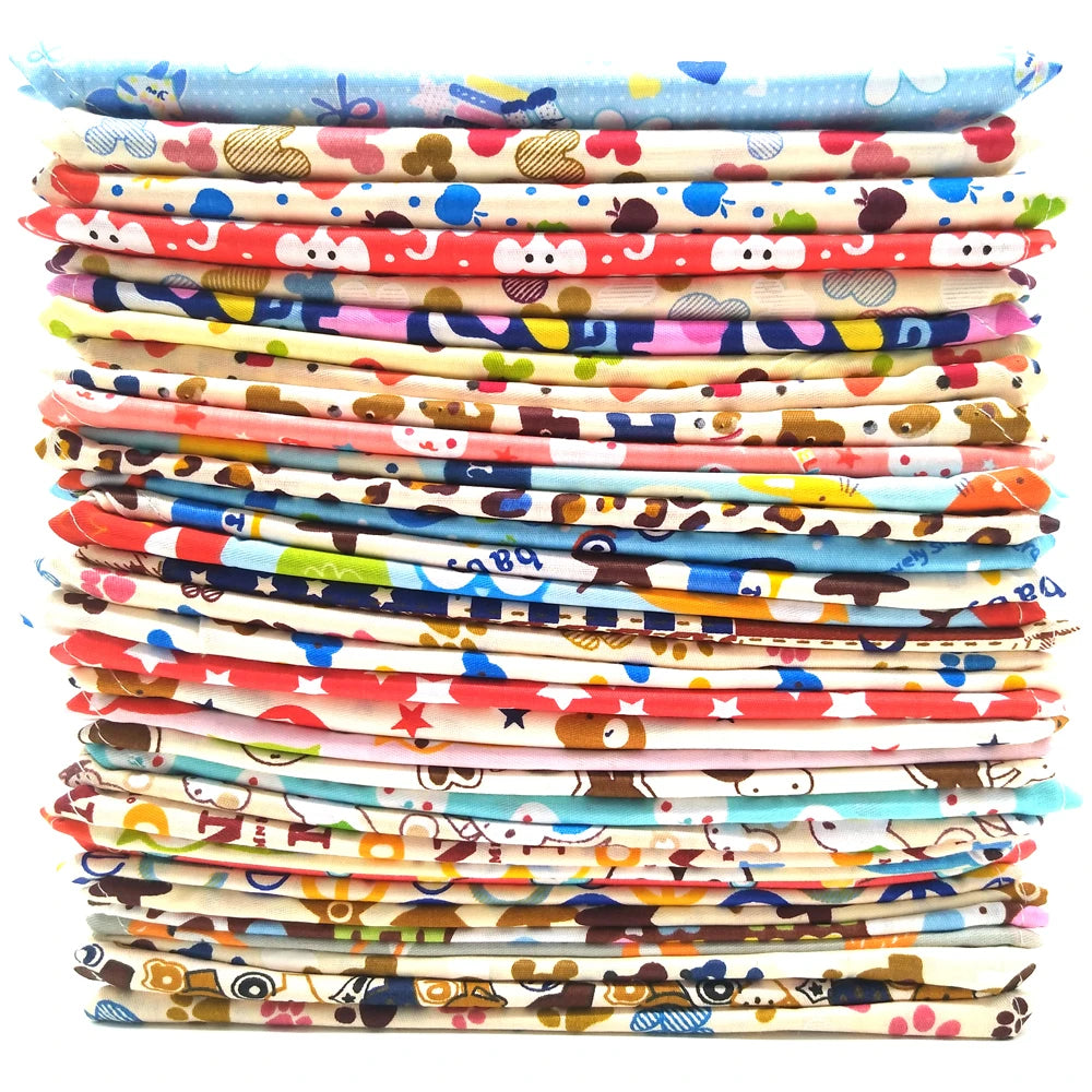 Soft Cotton Dog Bandana Multi Pack Puppy Scarf Bib Set