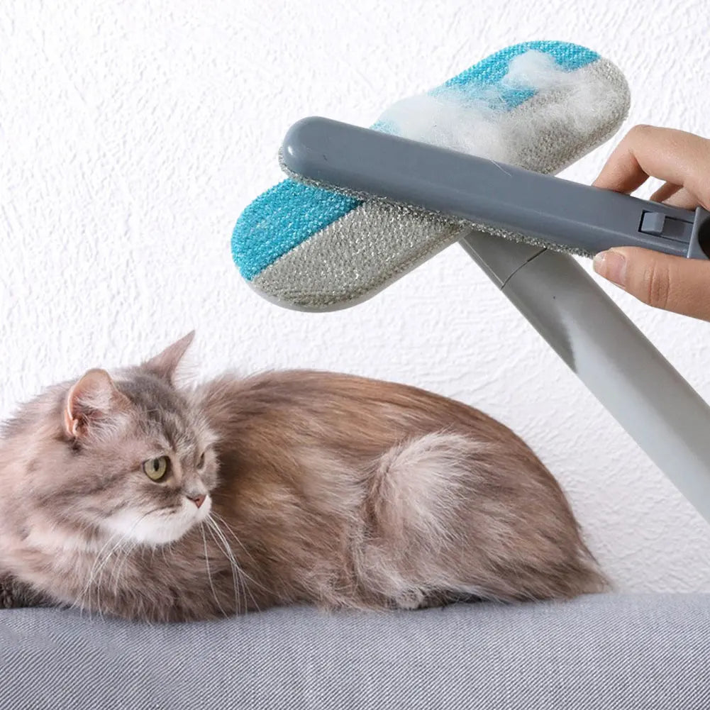 APWIKOGER 3 In 1 Pet Hair Remover Brush With Long Handle