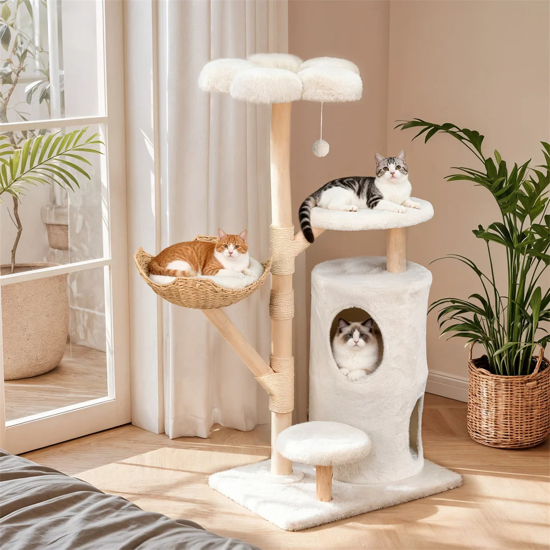 Bingopaw Multi Level Cat Tree With Sisal Scratching Posts