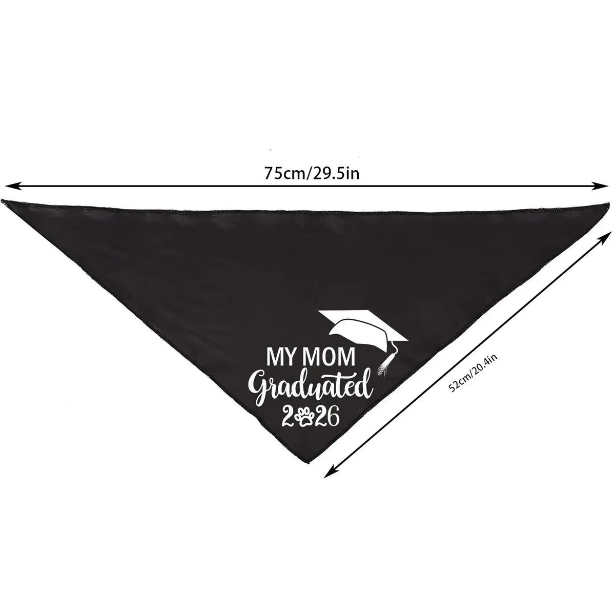 Pet Graduation Cap Set With Fringe For Dogs And Cats