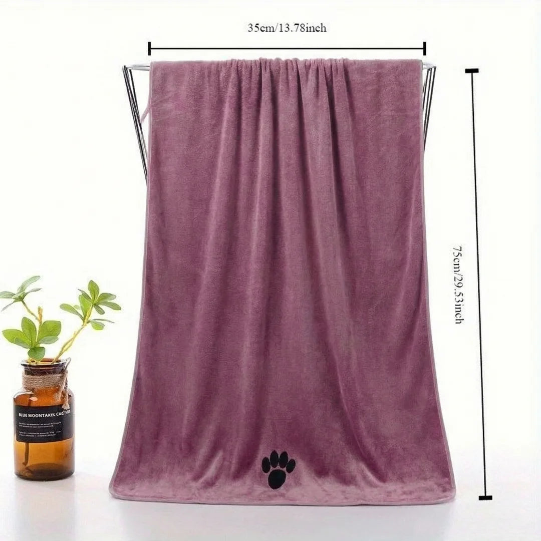 Super Absorbent Dog Bath Towel Premium Quick-Dry for Dogs
