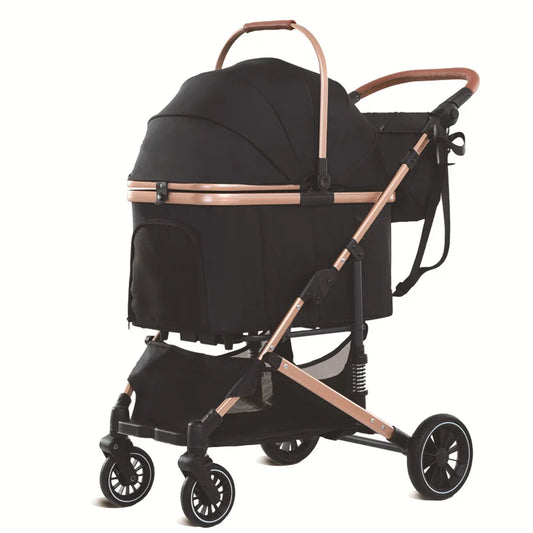 Abdo Lightweight Foldable Pet Stroller For Dogs And Cats