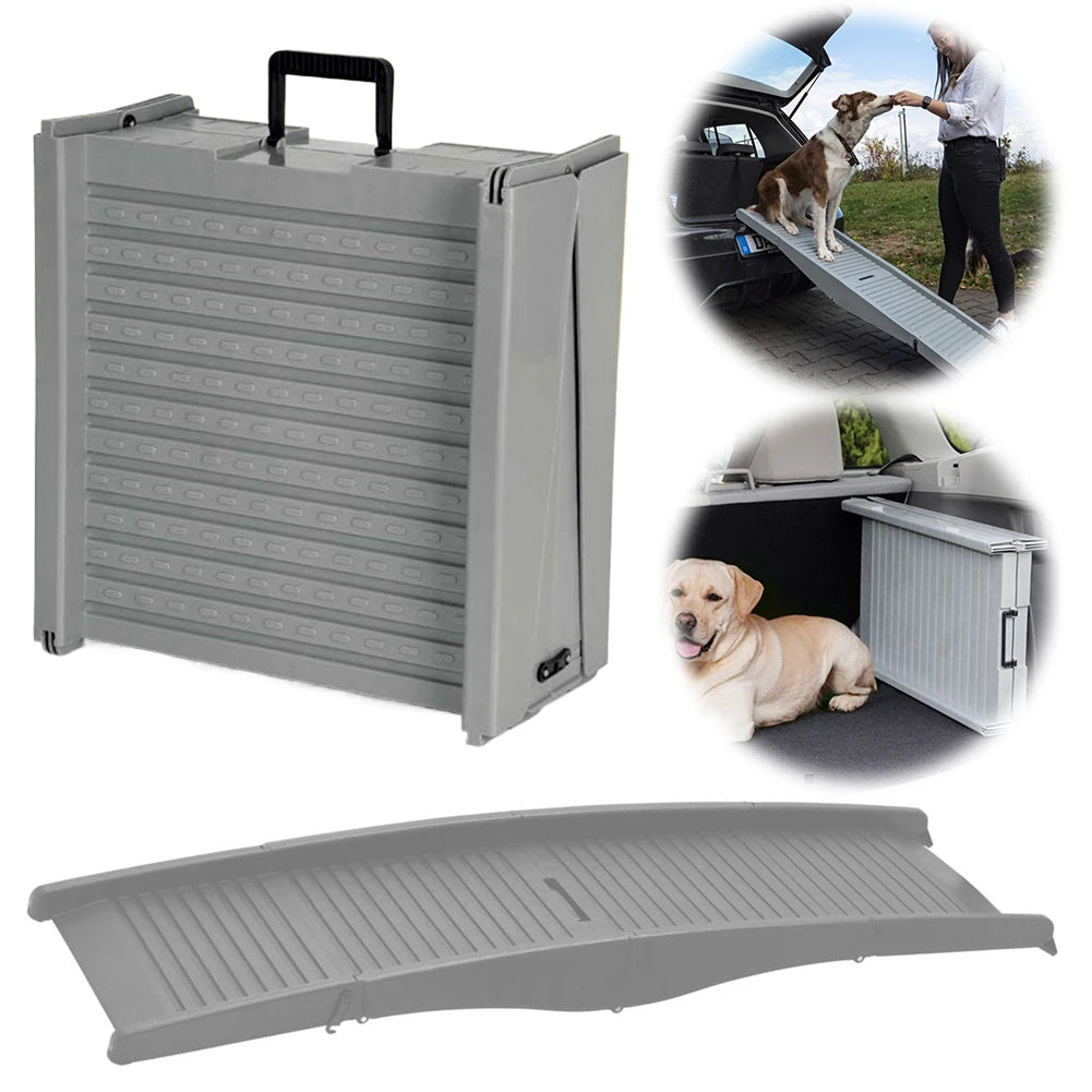 Portable Extra Wide Dog Ramp For Cars And Furniture