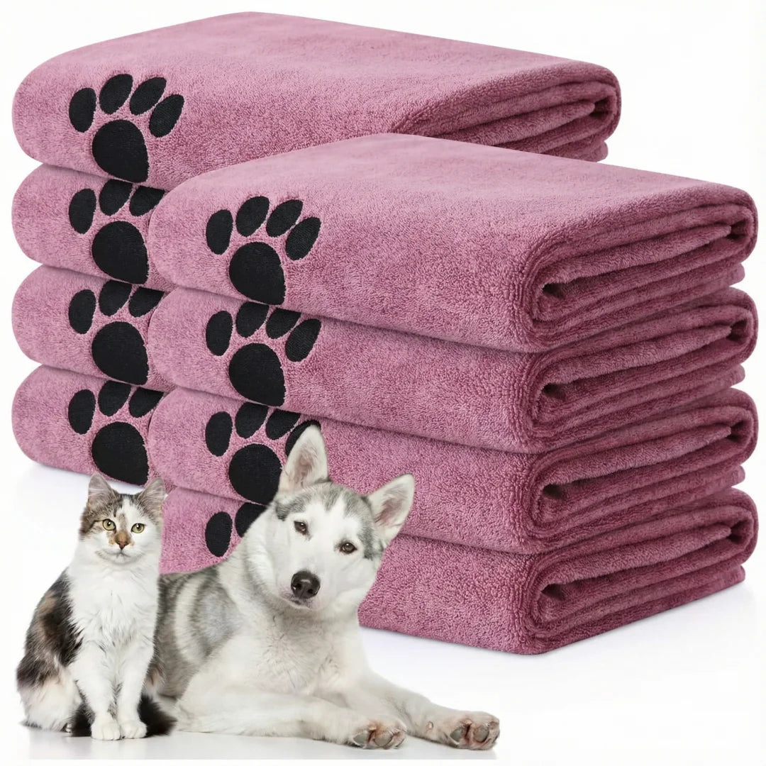 Super Absorbent Dog Bath Towel Premium Quick-Dry for Dogs
