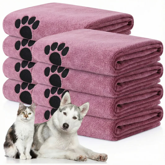 Super Absorbent Dog Bath Towel Premium Quick-Dry for Dogs