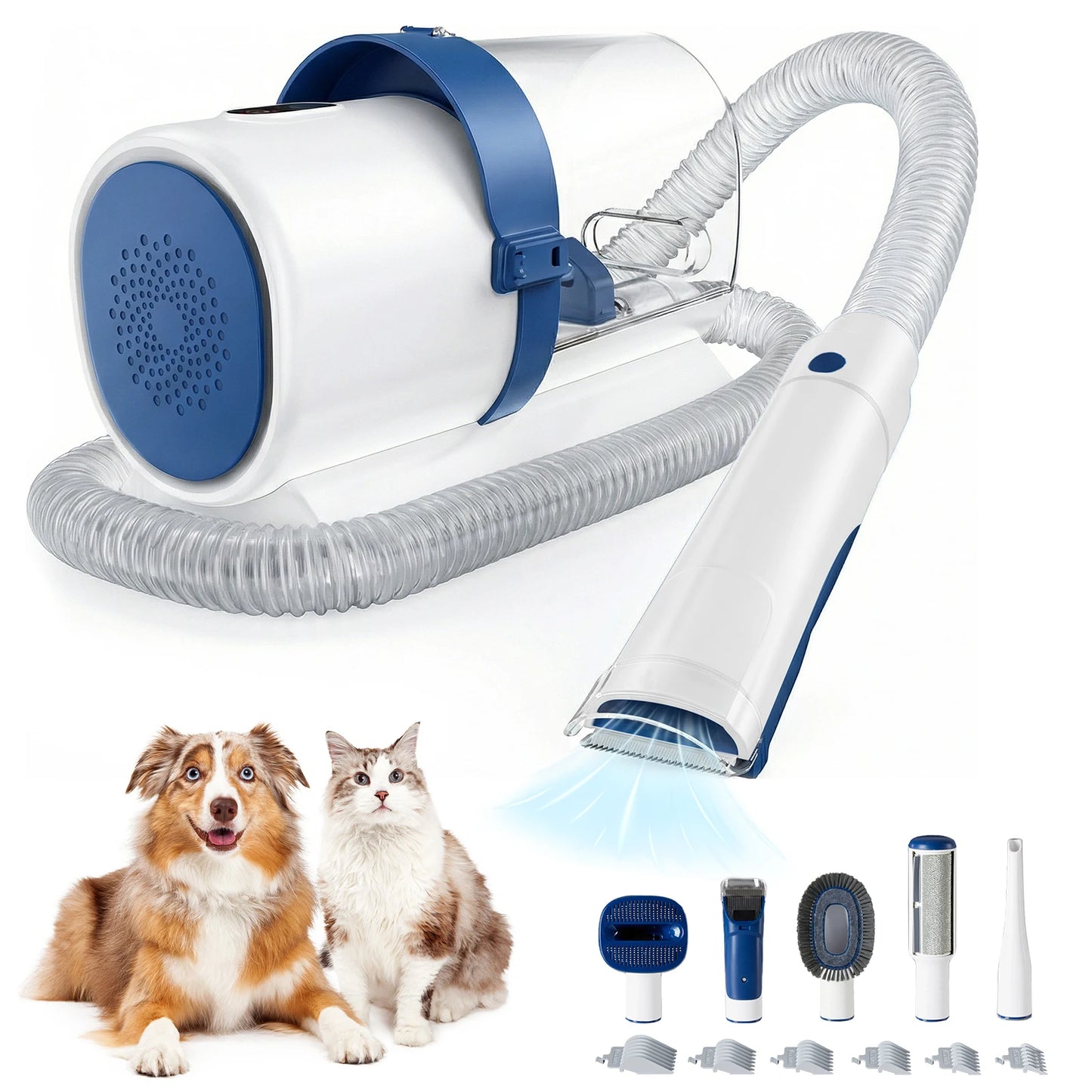 Professional Cordless Pet Grooming Clipper With Quiet Precision Blades