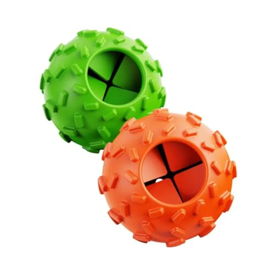Interactive Treat Dispensing Puzzle Ball For Slow Eating Dogs