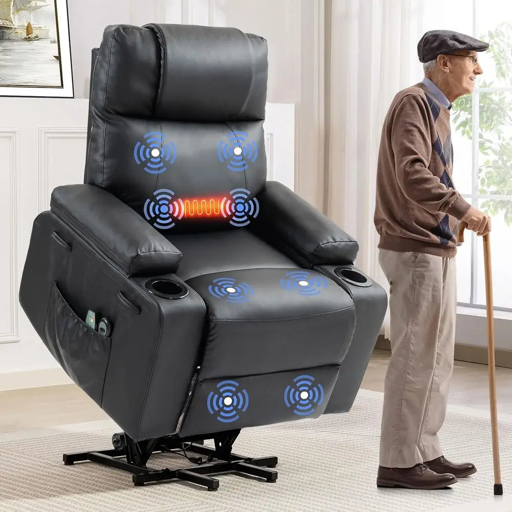 Adjustable Electric Recliner Chair With Massage And Heat