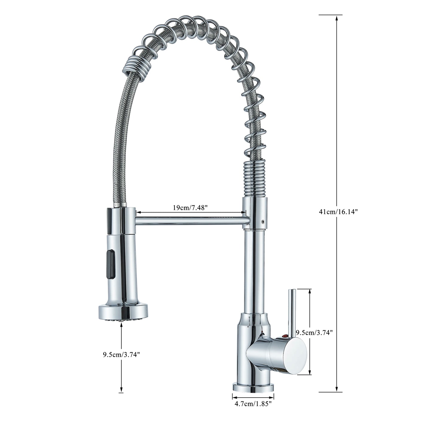 Removable Gourmet Kitchen Faucet 2 Modes Sprayer Rotatable Deck Mount Single Handle Cold Hot Water Mixer Kitchen Sink Crane