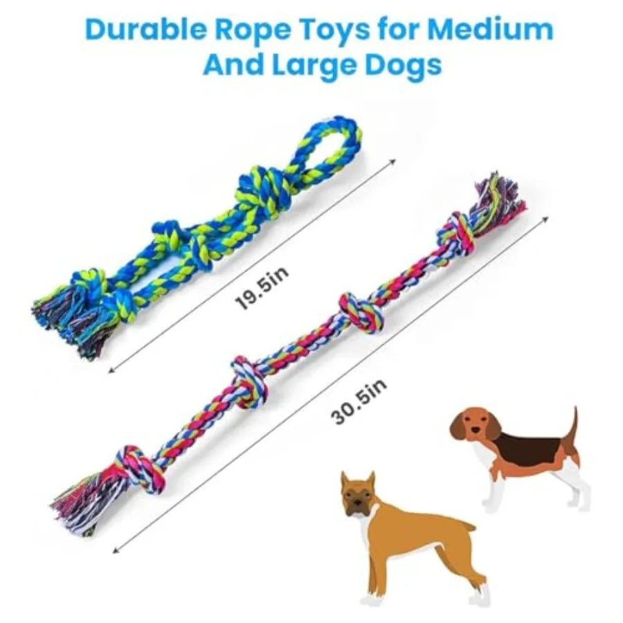Heavy Duty Nylon Dog Rope Toy For Dental Health Care