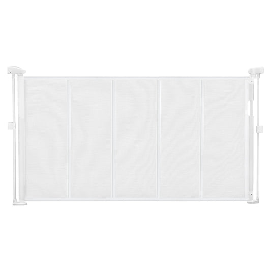 SucceBuy Retractable Baby And Pet Safety Gate For Indoor Home