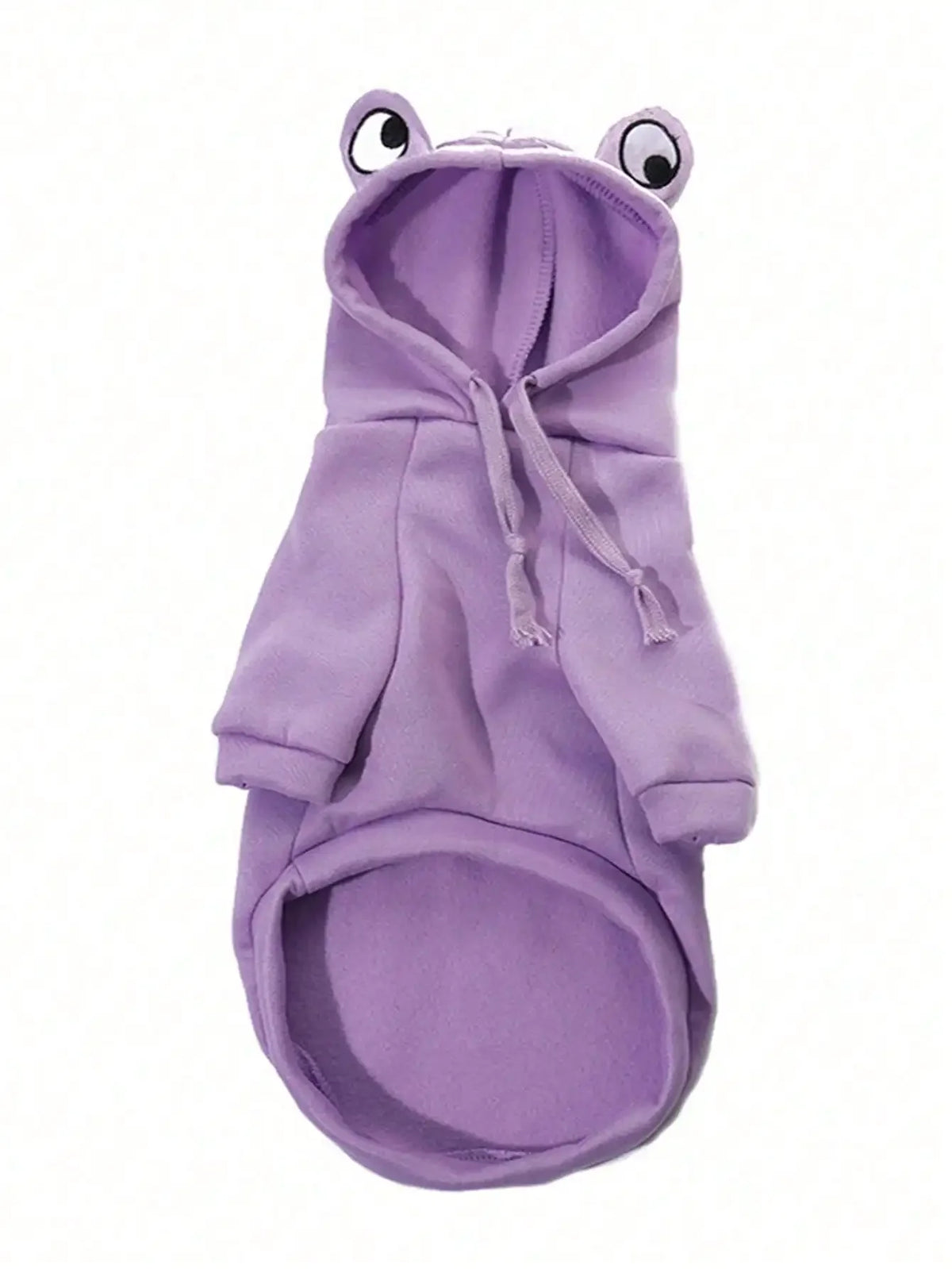 Cute Frog Pet Sweater Hoodie With Fun Design For Dogs