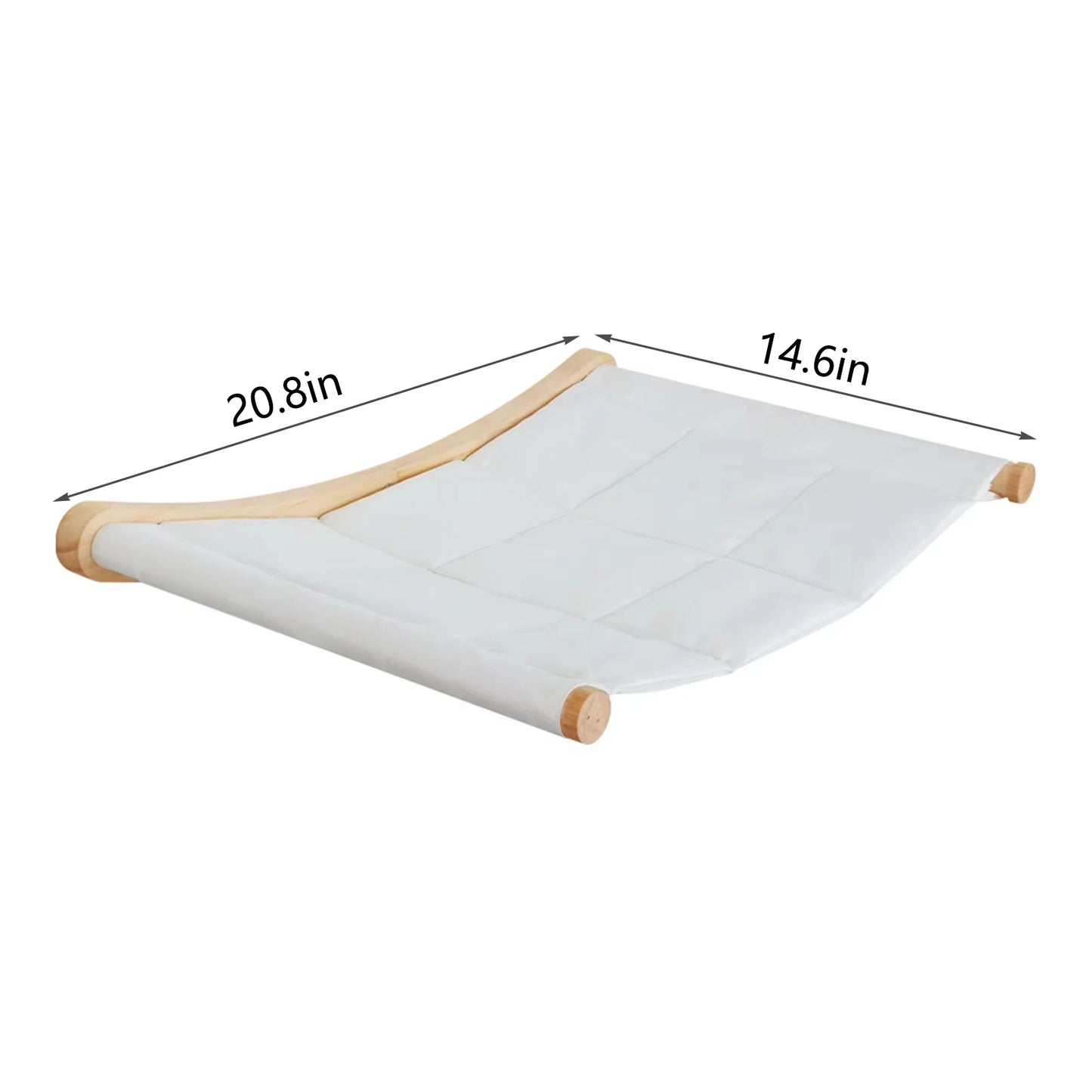 Wall Mounted Cat Climbing Shelf With Sisal Scratching Post