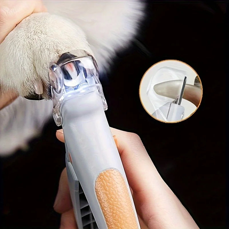 Premium Nail Clipper for Dogs and Cats with LED Light