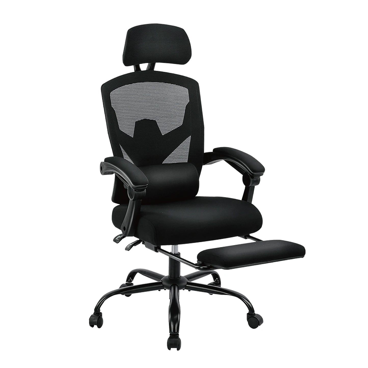 JHK Ergonomic Reclining Mesh Rocking Gaming Chair With Lumbar Support