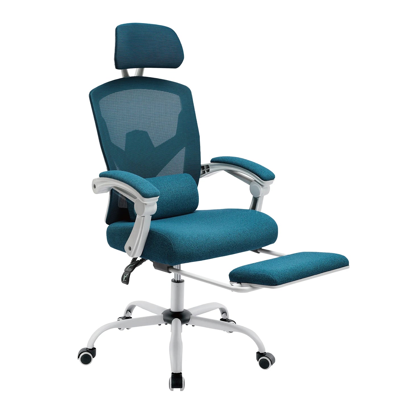 JHK Ergonomic Reclining Mesh Rocking Gaming Chair With Lumbar Support
