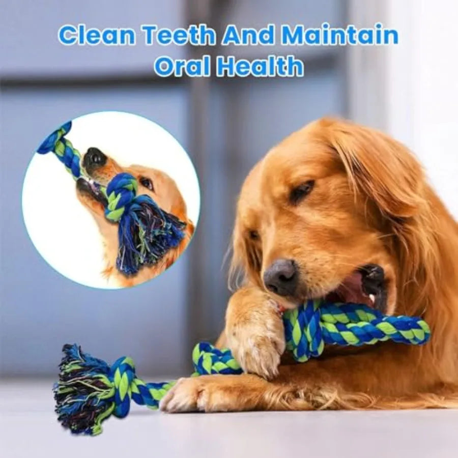 Heavy Duty Nylon Dog Rope Toy For Dental Health Care