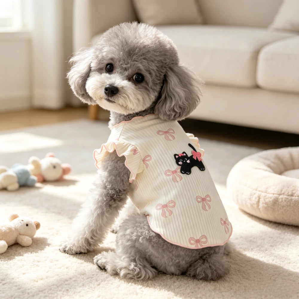 Lightweight Breathable Dog T Shirt Vest for Comfortable Pet Wear