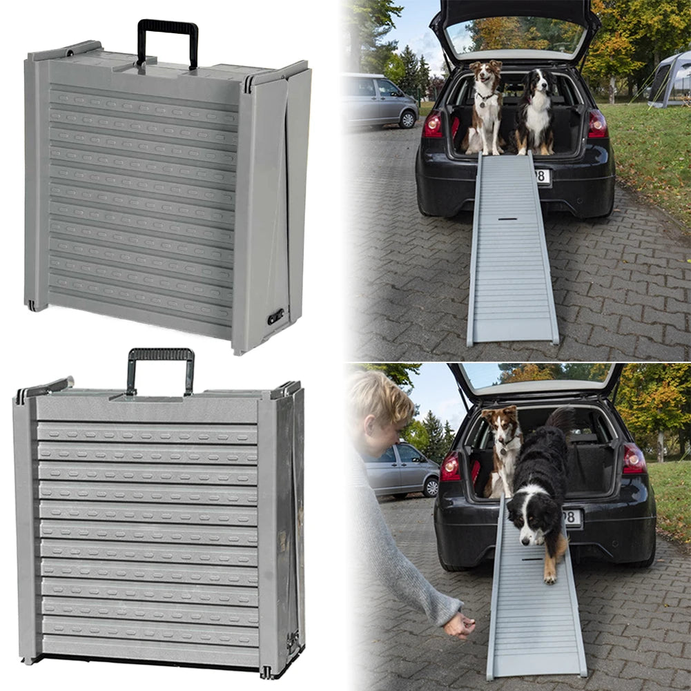 Portable Extra Wide Dog Ramp For Cars And Furniture