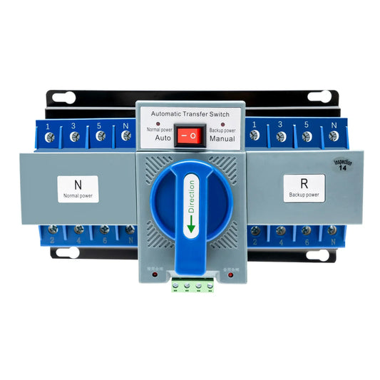4P/63A PRO Dual Power Automatic Transfer Switch for Generator Ideal for Homes and Public Places Power Supply