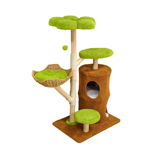 Bingopaw Multi Level Cat Tree With Sisal Scratching Posts