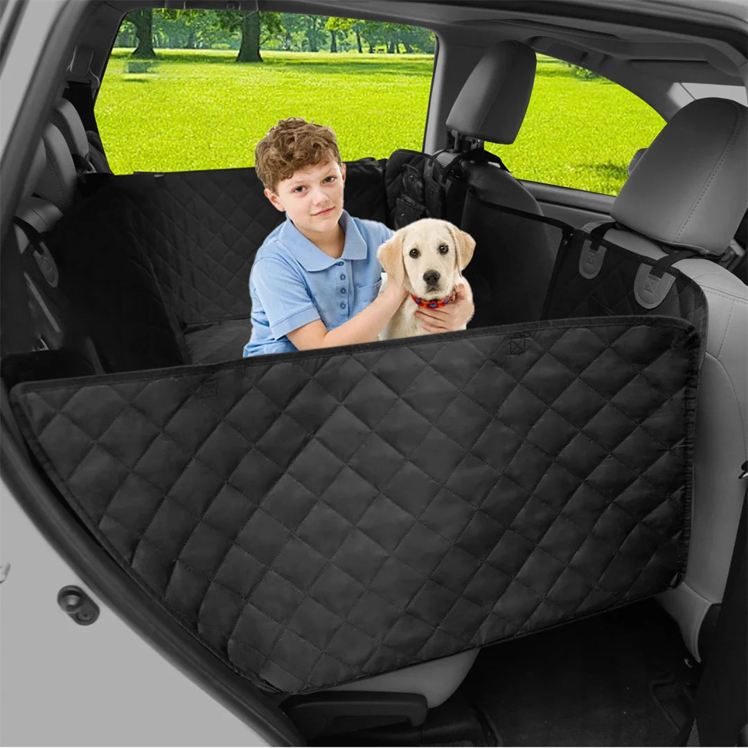 BINGOPAW Waterproof Dog Car Seat Cover Back Seat Extender Hammock
