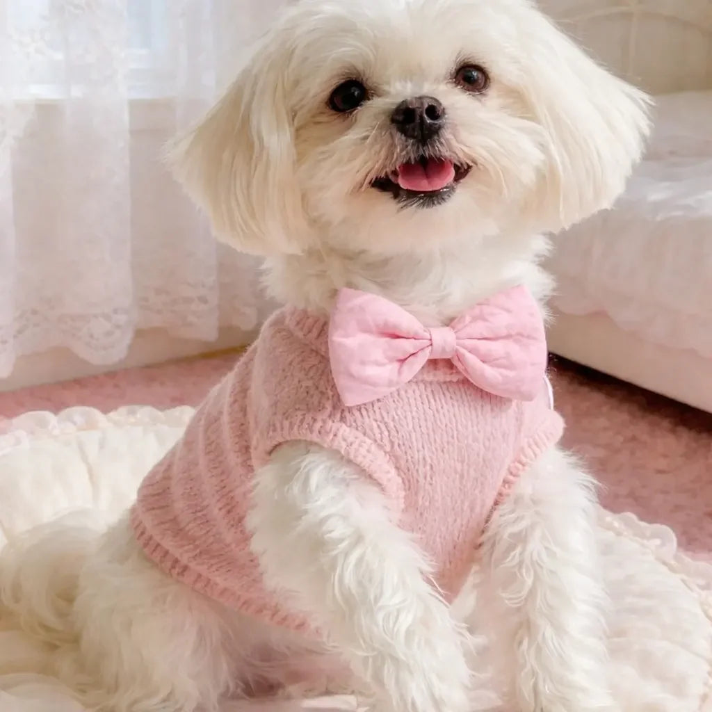 Quilted Pet Bow Ties for Dogs and Cats Party Accessory