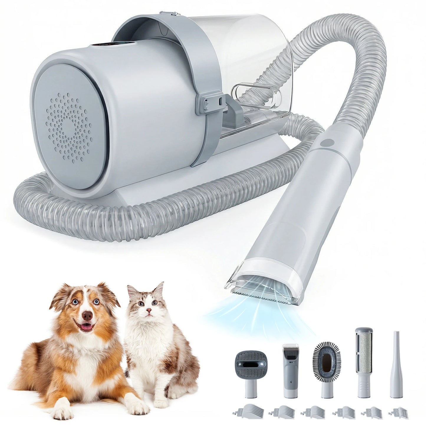Professional Cordless Pet Grooming Clipper With Quiet Precision Blades