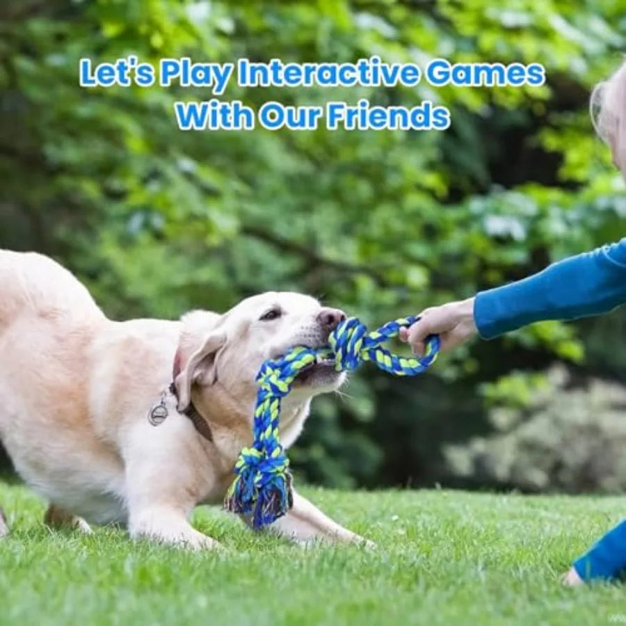 Heavy Duty Nylon Dog Rope Toy For Dental Health Care