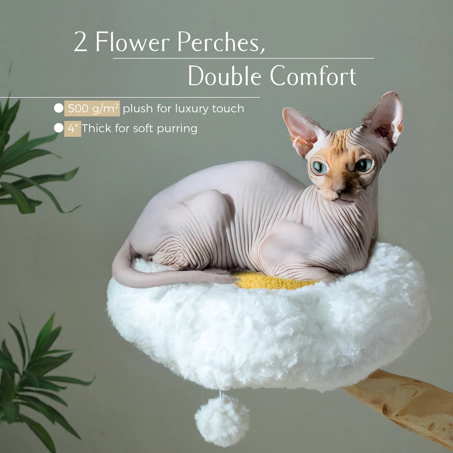 PAWZ Road Five-Tier Cat Tree Tower With Sisal Posts